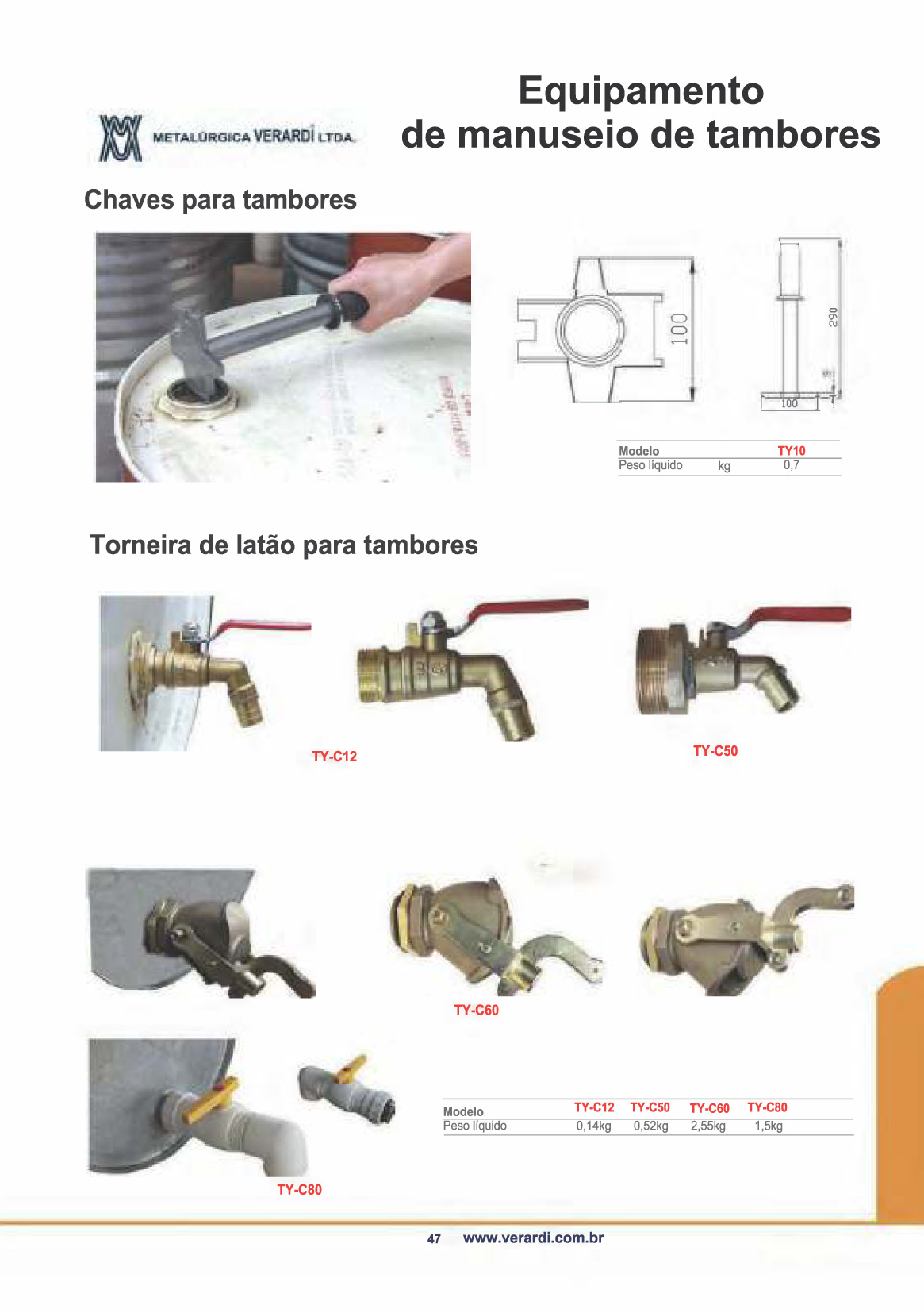 Movimentação de Tambor