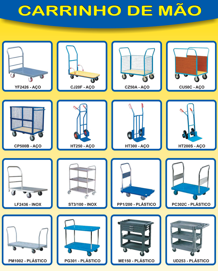 Carrinhos Industriais